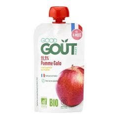 Botella de fruta bio 120g Dès 4 Mois Good Gout