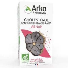 Cholestérol Ail Noir Bio 40 Gélules Arkogélules Arkopharma