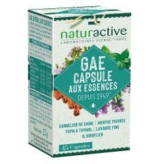 GAE aux huiles essentielles 45 Cápsulas Aux essences Naturactive