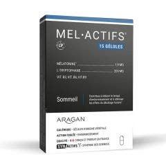 MelActifs 15 Gelules Sommeil Synactifs