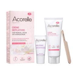 Crema Depilatoria Rostro & Zonas Sensibles + Tratamiento Calmante 75ml Acorelle