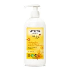 Crema Limpiadora Cuerpo Y Cabello Bebe 400ml Calendula Weleda