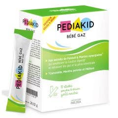 Bebe Gas Con Extractos Naturales De Plantas X12 Bolsitas Pediakid