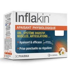 Inflakin Calmante Fisiologico 30 Comprimidos Inflakin 3C Pharma