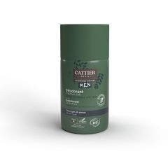 Desodorante Roll on ecológico 50 ml Homme 24 horas de frescura Cattier