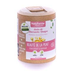 Aceite de borraja y onagra bio 120 cápsulas Beauté de la peau Nat&Form