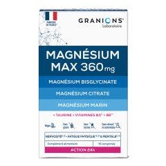 Magnesio Maxi 360mg 90tabletas Granions♦Magnesio Max 360mg 90 comprimidos Granions
