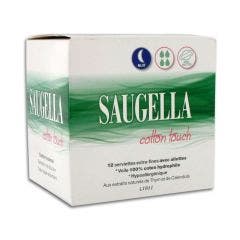 Compresas Noche Cotton Touch x12 CottonTouch Saugella