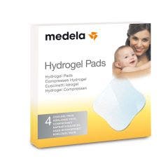 Almohadillas Hidrogel Proteccion Del Pezon Caja De 4 Unidades Medela