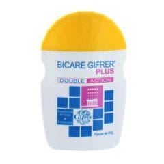 Bicarbonato Sodico Bicare Plus Doble Accion - Frasco 60g Bicare Plus Gifrer