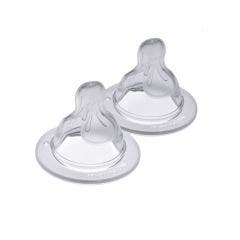 2 Tetinas Ultra-suaves De Silicona Flujo Rapido 3 - 4+ Meses Mam