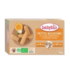 Galletas con aceite esencial de naranja dulce bio 120g Babybio