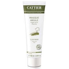 Mascarilla Facial Arcilla Verde - Pieles Grasas - Bio 100ml Cattier