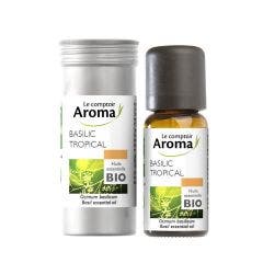 Huile Essentielle De Basilic Tropical Bio 10ml Le Comptoir Aroma