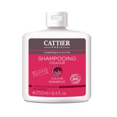Champú cabello teñido bio 250ml Shampooing Cattier