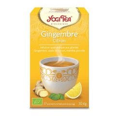 Infusion Bio Jengibre Limon 17 Bolsitas Yogi Tea