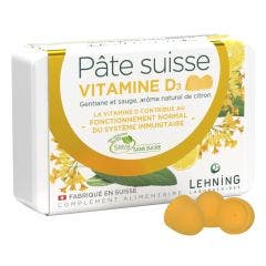 Pasta suiza Vitamina D3 x40 gomas de borrar Lehning