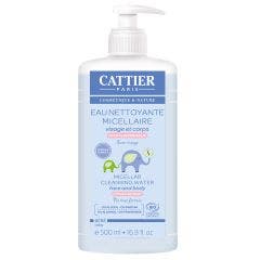 Agua Limpiadora Micelar Hipoalergénica Bio 500ml Bebe Cattier