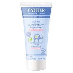 Crema Hidratante Hipoalergenica Rostro Y Cuerpo 75ml Bebe Cattier