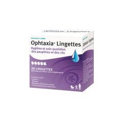 Lavage Oculaire 20 Lingettes Ophtaxia Bausch&Lomb