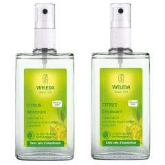 Desodorante Eficacia 24H 2x100ml Citrus Weleda