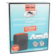Difusor Antimosquitos Movil + Pastillas + Pilas Cinq Sur Cinq