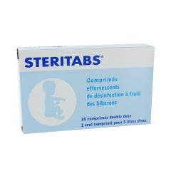 Steritabs 18 Comprimes Effervescents Aquatabs