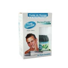 Dermofluide Fluido De Afeitado Y Aftershave Aloe Vera Pieles Sensibles 30ml Dermo Fluide