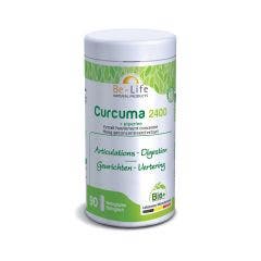 Curcuma + Piperina Bio 90 Capsulas 2400mg Be-Life