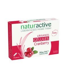 Urisanol Cranberry 30 Gelules Naturactive