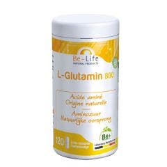 L-glutamin 800 Aminoacidos 120 Capsulas Be-Life