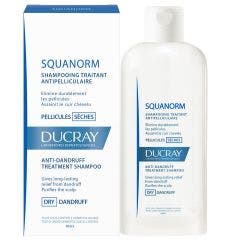Champú anticaspa caspa seca 200ml Squanorm Ducray