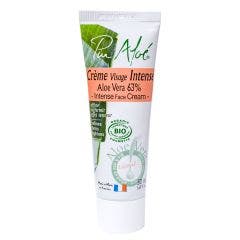 Crema Facial Intensiva Con Aloe Vera 63% Bio 50ml Pur Aloé