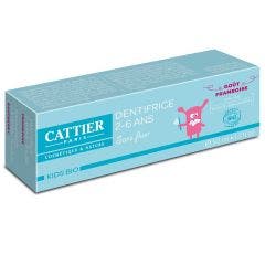 Dentífrico Infantil Frambuesa 2-6 años Bio 50ml Dentifrice Cattier