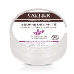 Manteca de karité flores de las islas bio 100g Beurre De Karite Cattier