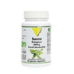 Salvia Orgánica 200mg 60 cápsulas Vit'All+