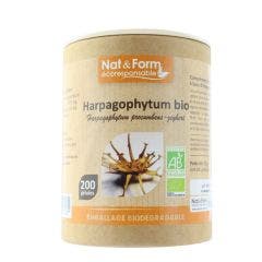 Nat&form Harpagophytum Bio 200 Gelules Vegetales 200 Gélules Nat&Form
