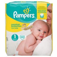 New Baby Pañales 1 2- X22 X22 2-5 kg Pampers