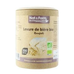 Levadura de Cerveza Revivificante Ecológica 200 Gélulas Nat&Form