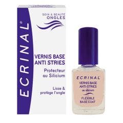 Esmalte Base Antiestrias Y Protector Con Silicio 10ml Ecrinal