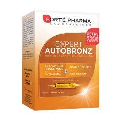 Expert Autobronz 30 ampollas 300ml Forté Pharma