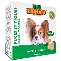 Mini Anti Puces Et Tiques Aux Algues Marines Chien 100 Comprimes Biofood