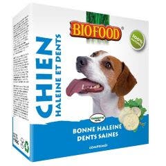 Aliento y Dientes Perro 55 Comprimidos Biofood