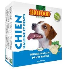 Haleine Et Dents Chien 55 Comprimes Biofood