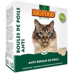 Anti bolas de pelo Gato 100 Comprimidos Biofood