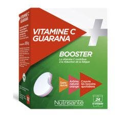 Vitamina C + Guarana 24 Comprimidos Masticables Nutrisante