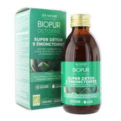 Super Detox 5 Emuntorios 200ml Detoxine Biopur