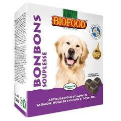 Bonbon Souplesse Dolores Articulaciones y Músculos Saumon Chien 40 Piezas Biofood