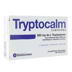 Tryptocalm L-triptófano 30 Comprimidos 500 mg Dissolvurol