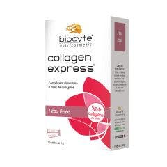 Collagen Express 10 Sticks Saveur pêche Biocyte